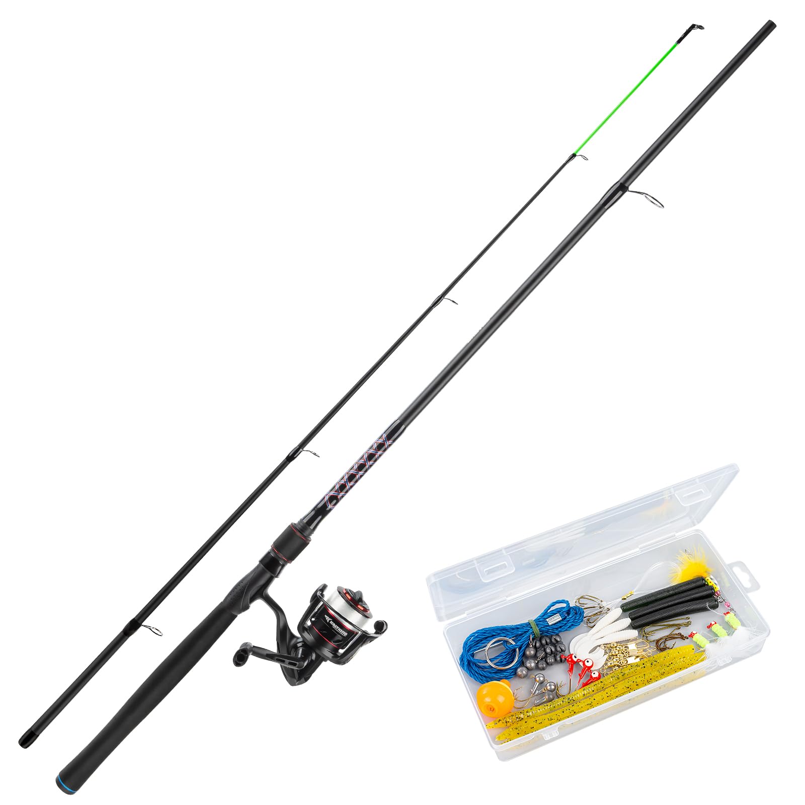 KastKing Brutus rod-reel combination setup enables versatile fishing