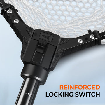 Silicone fish-friendly net option for Brutus net