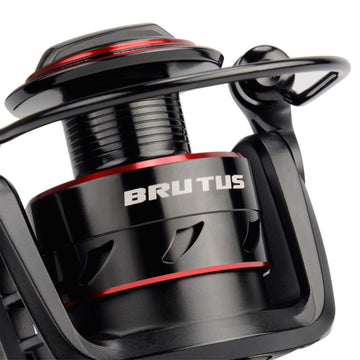 KastKing Brutus spinning reel four-ball-bearings layout for smooth operation