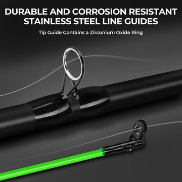 KastKing Brutus strike tip chartreuse helps early strike detection in low light