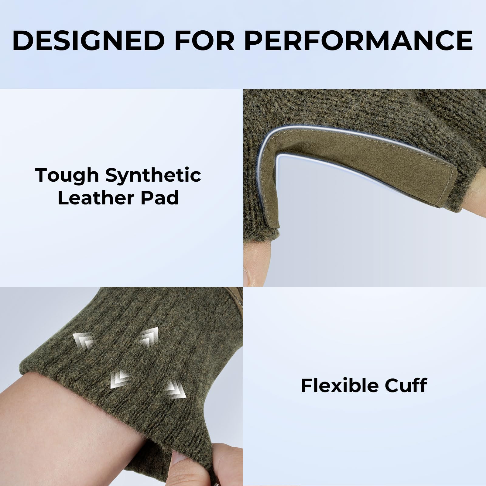 KastKing Bully Wooly flexible-knit-fit moves with your hand for comfortable wear