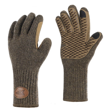 KastKing Bully Wooly Full Finger Gloves – front view