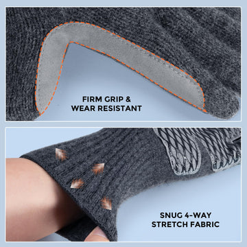 KastKing Bully Wooly full finger gloves abrasion-resistant overlays for high-wear areas