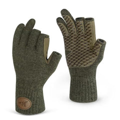 KastKing Bully Wooly ice-fishing gloves deliver warmth while preserving tactile control