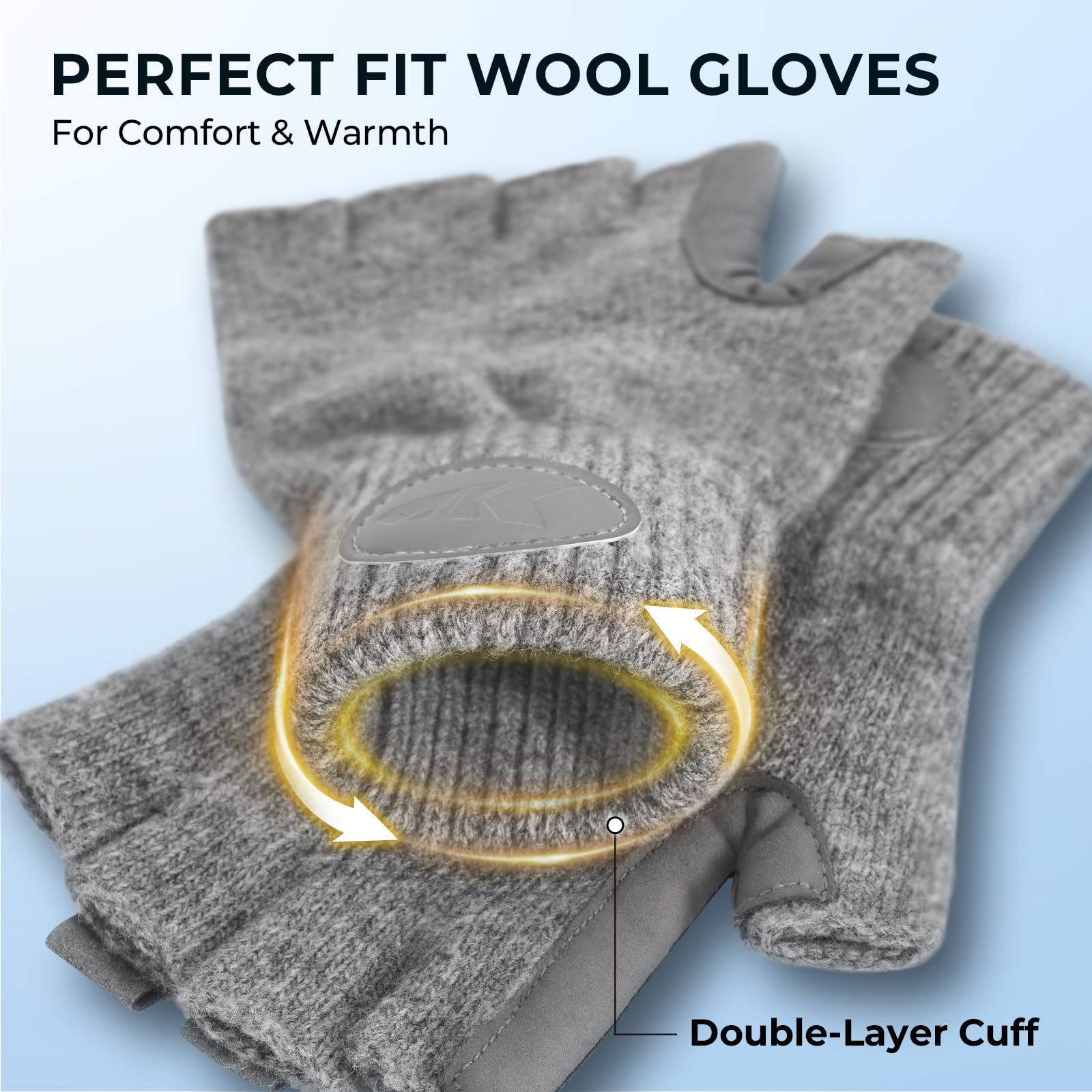 KastKing Bully Wooly flexible knit contours for comfortable, unrestricted movement