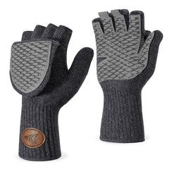 KastKing Bully Wooly Mittens provide warm wool insulation for all-day comfort