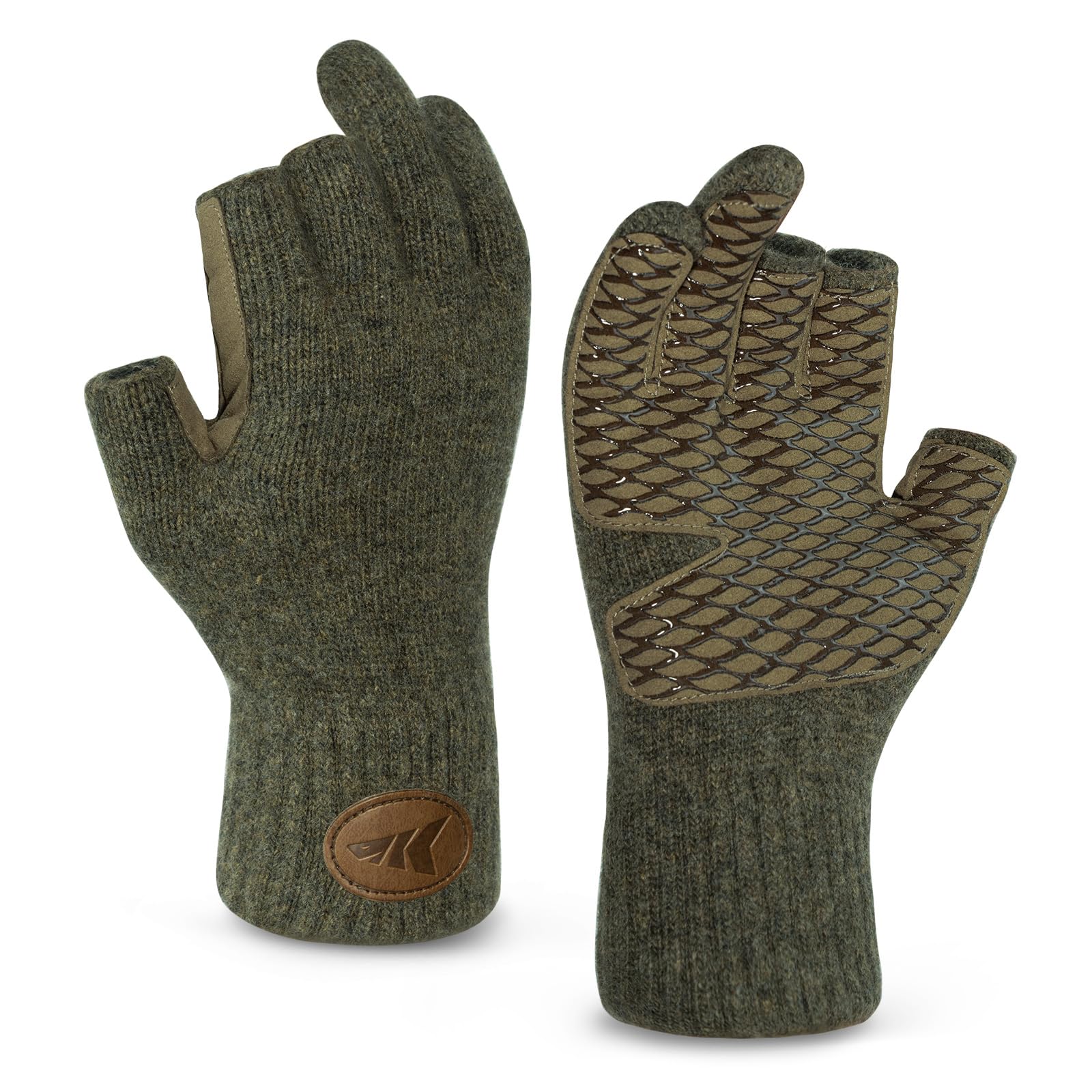 KastKing Bully Wooly winter gloves pair well with outdoor runs, hikes, and snowy photography