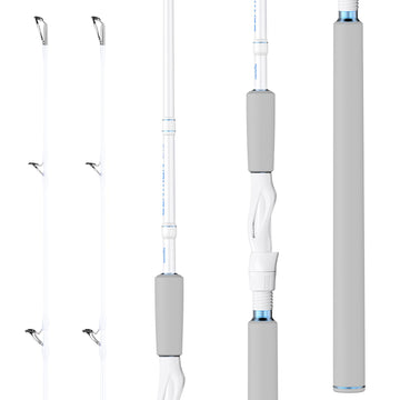 KastKing Centron Lite seven foot six blank IM6 graphite for sensitive feel and durability.