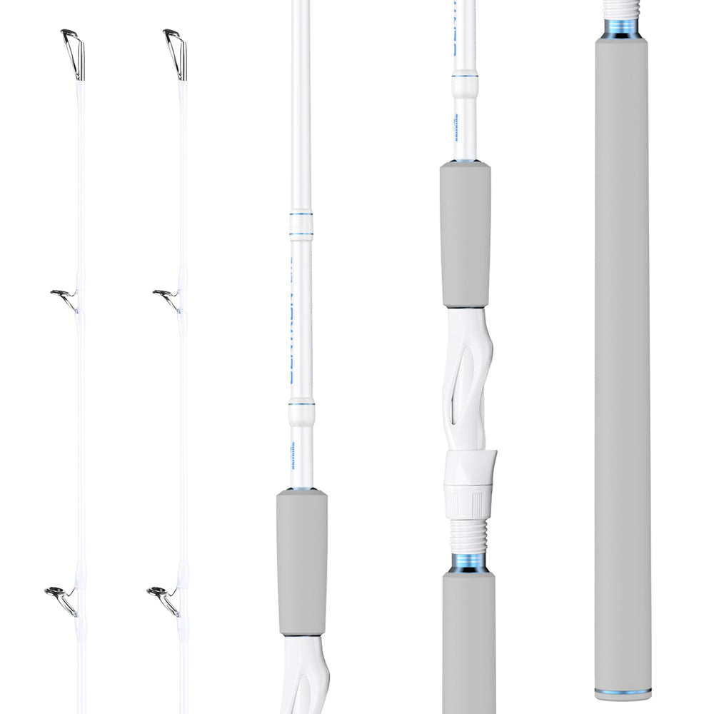 KastKing Centron Lite seven foot six blank IM6 graphite for sensitive feel and durability.