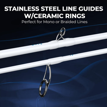 KastKing Centron Lite graphite blank emphasizes strength with light design.