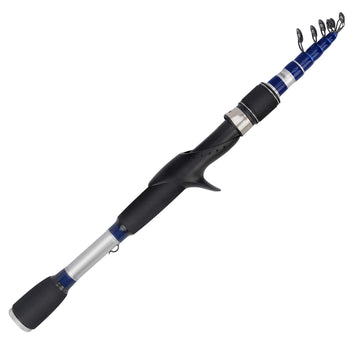 KastKing Compass collapsed to 17 inches for easy travel and storage.