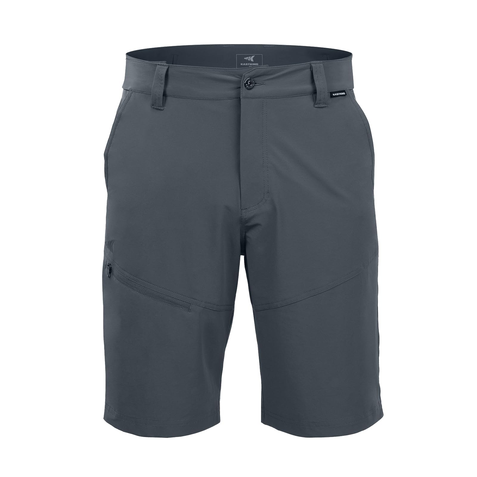 KastKing CoolCaster shorts front view showing length and fit for fishing days
