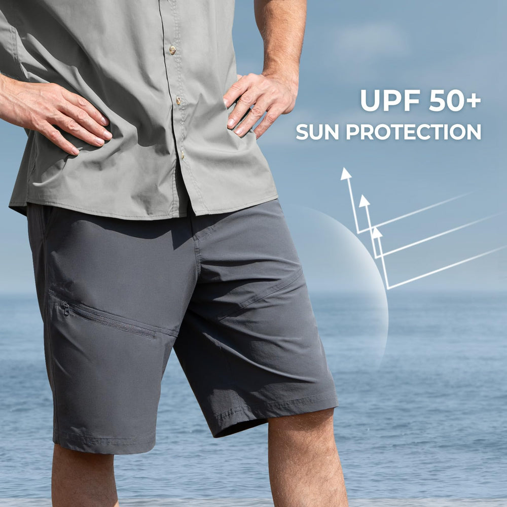 KastKing CoolCaster zippered thigh pocket secures valuables during outdoor trips