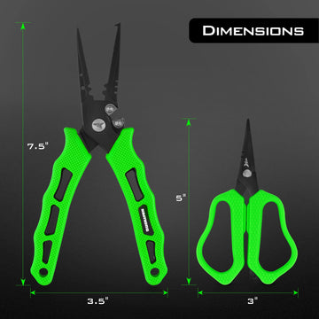 KastKing 5-inch braid scissors with polymer coating