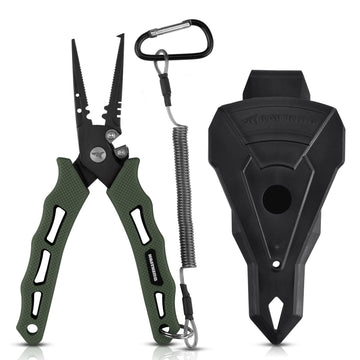 KastKing Cutthroat 7-inch pliers main view showing rugged saltwater-ready body