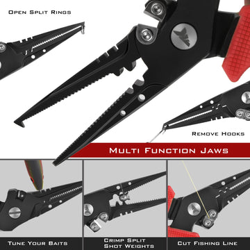 KastKing Cutthroat rubber-handle close-up highlights ergonomic, slip-resistant grip.