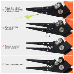 KastKing Cutthroat multi-function jaws handle hooks, weights, and knots