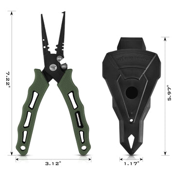 KastKing Cutthroat sheath and lanyard included for quick access