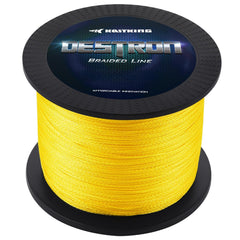 KastKing Destron braided line showing 2nd-gen fiber strength for tough bites.