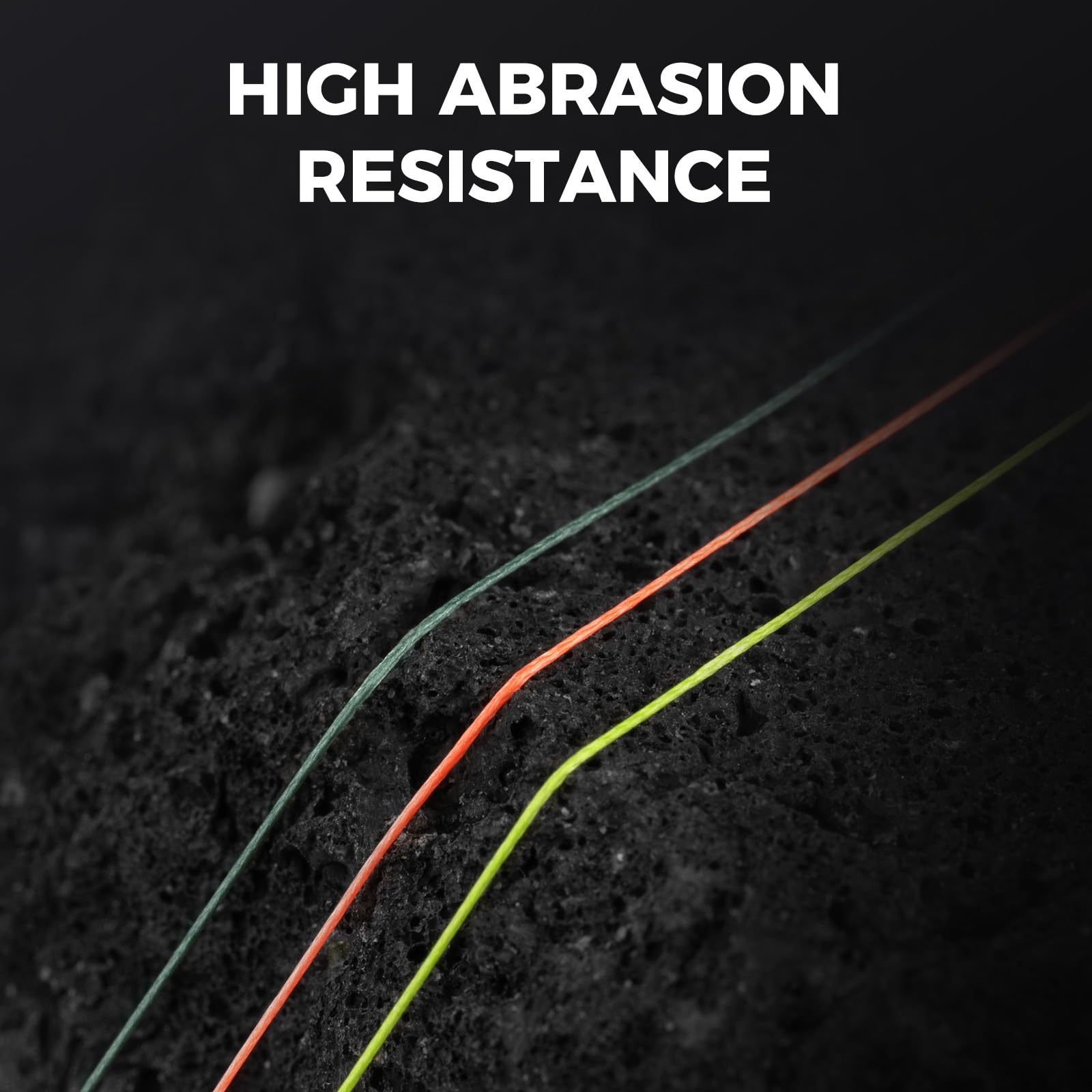 KastKing Destron color-fast coating feature demonstrates fade resistance in sun and rocks.