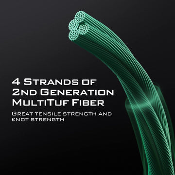 KastKing Destron ultra-thin-diameter emphasizes higher line capacity.