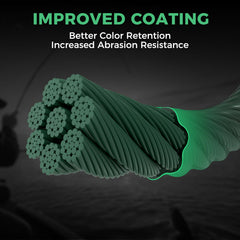 KastKing Destron zero-stretch image emphasizes heightened sensitivity for detecting light bites.