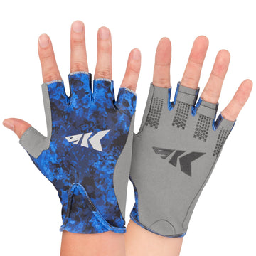 Gill Raker II Gloves in outdoor fishing action