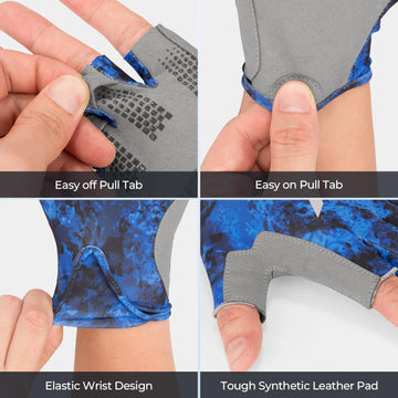 Elastic wrist cuff and pull tab detail