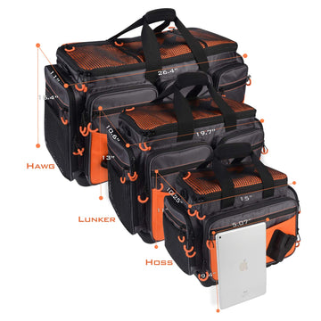 KastKing Hoss capacity for seven 3600 trays supports extensive setups