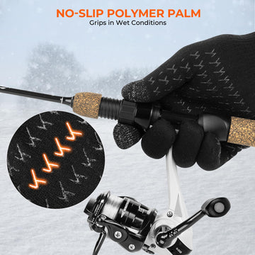 HydroFlex gloves 4-way stretch on hand