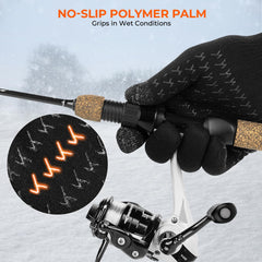 HydroFlex gloves 4-way stretch on hand