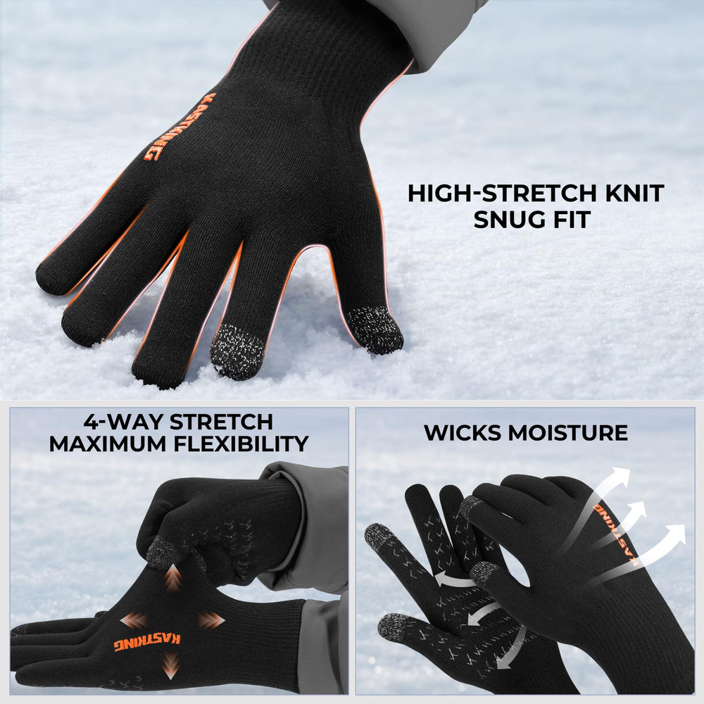 Breathable waterproof membrane visible at cuff