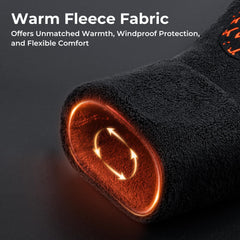 ErgoFlex contour design and pre-curved fingers for dexterity