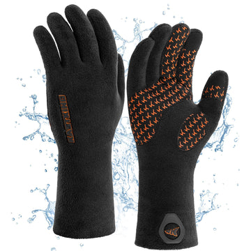 KastKing HydroSense gloves showcase waterproof-breathable fabric for dry, comfortable fishing hands