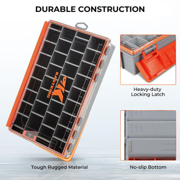KastKing HyperSeal 360-degree gasket provides enhanced waterproofing for lures and hooks.