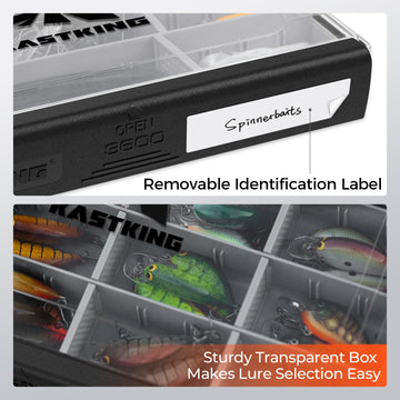 Durable construction of KastKing HyperSeal waterproof tackle box