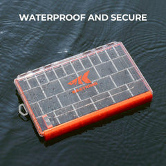 Removable dividers with ventilation holes for lures and tackle