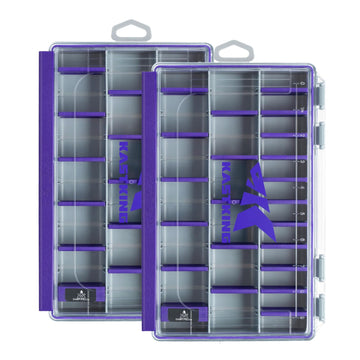 KastKing HyperSeal Royale Edition tackle box 3600 open with clear lid