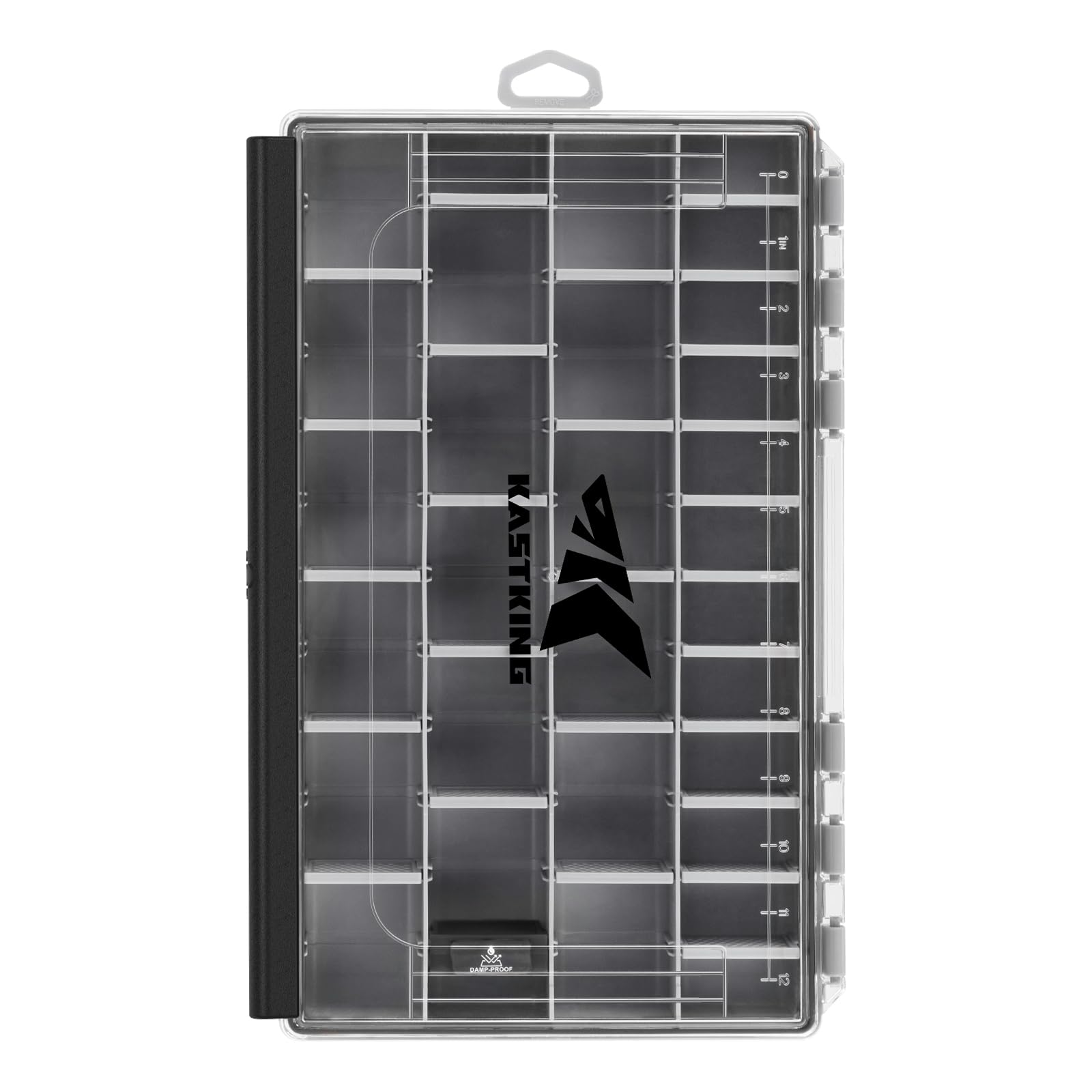 KastKing HyperSeal Waterproof Tackle Box 3600/3700 with lid open