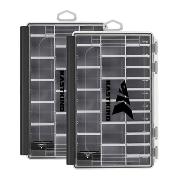 KastKing HyperSeal tackle box 3600 closed view shows rugged, rust-resistant storage