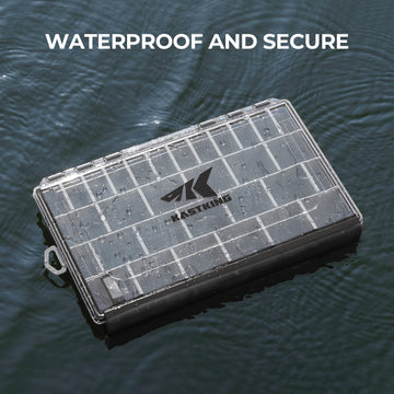 One-hand latch close-up on KastKing HyperSeal