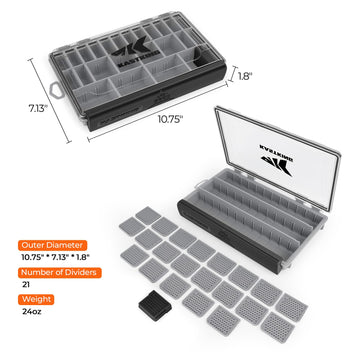 KastKing HyperSeal 3600 with lid open enables quick lure access on deck