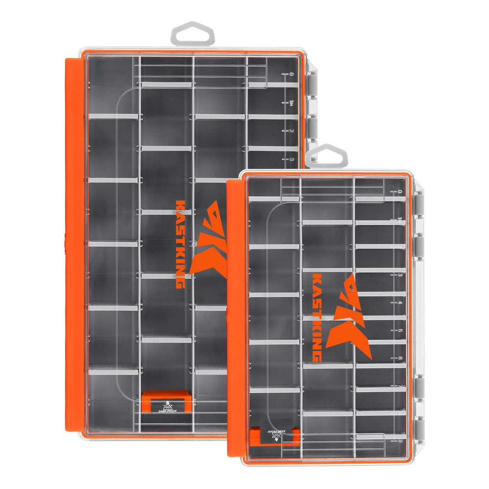 kastking hyperseal 3600 open lid for quick lure access.