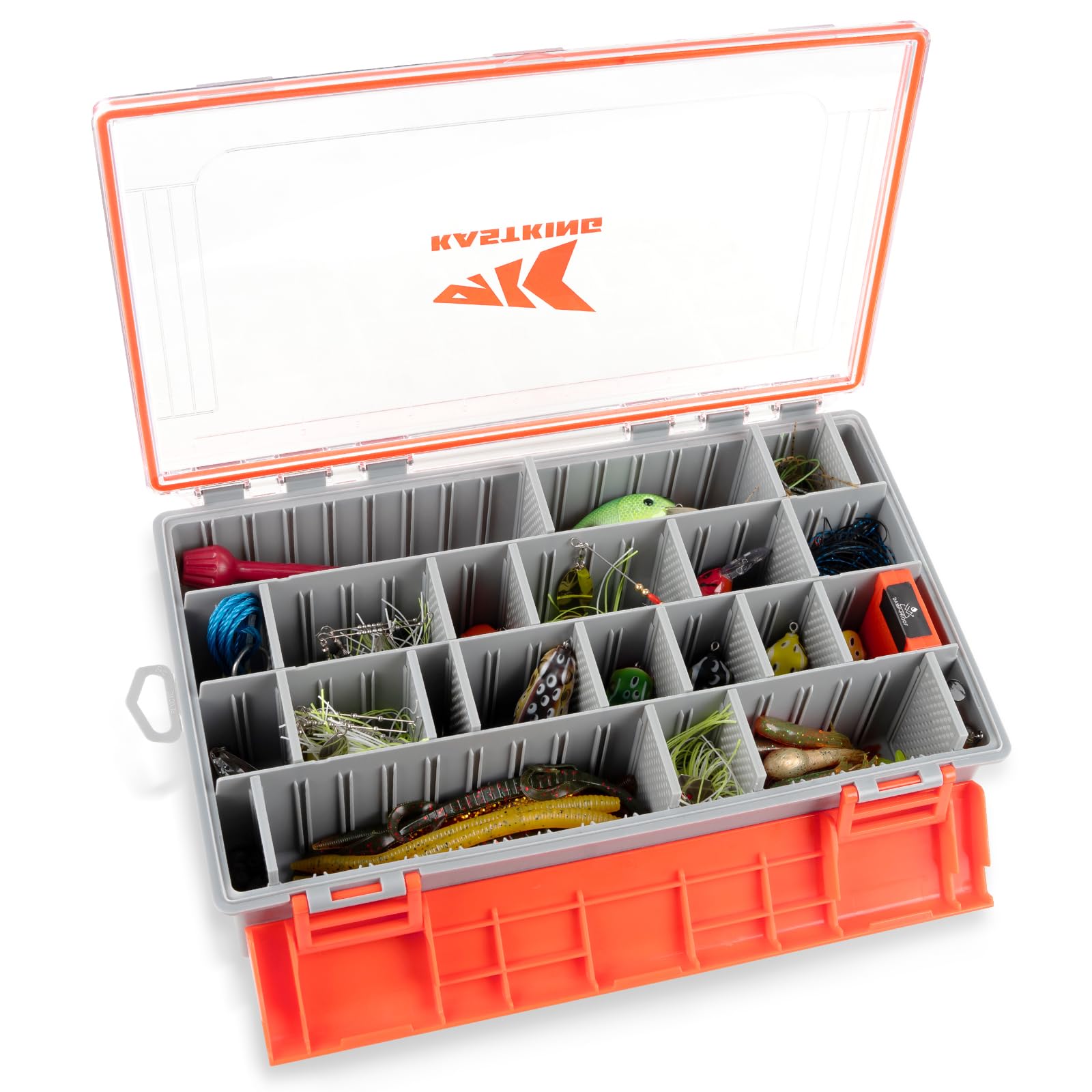KastKing HyperSeal Waterproof Tackle Box with 3700 deep trays