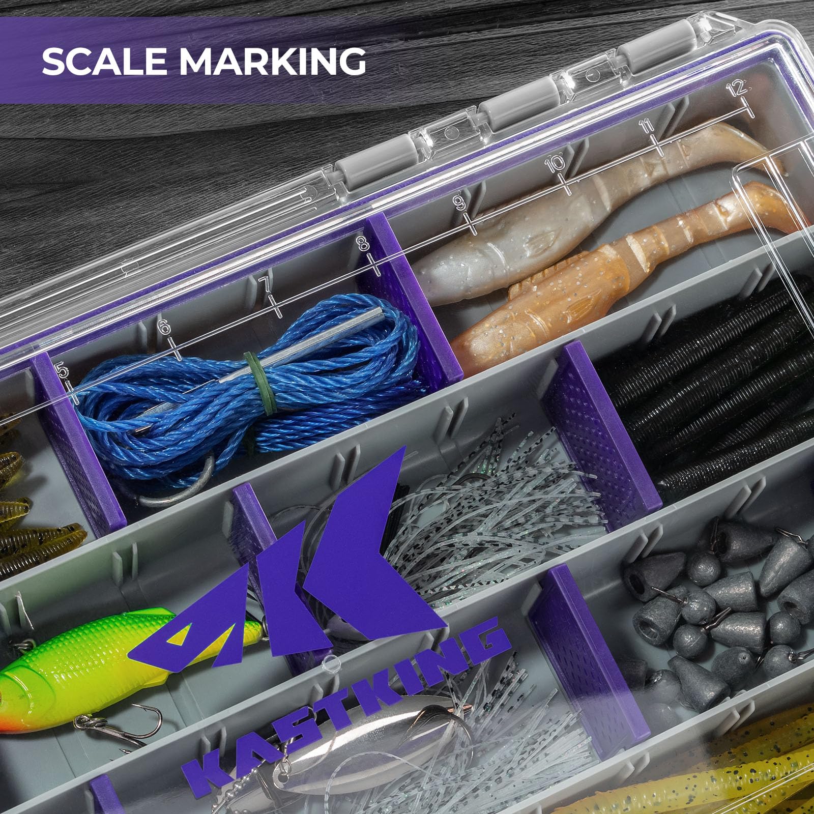 Exterior label and desiccant included with HyperSeal tackle box
