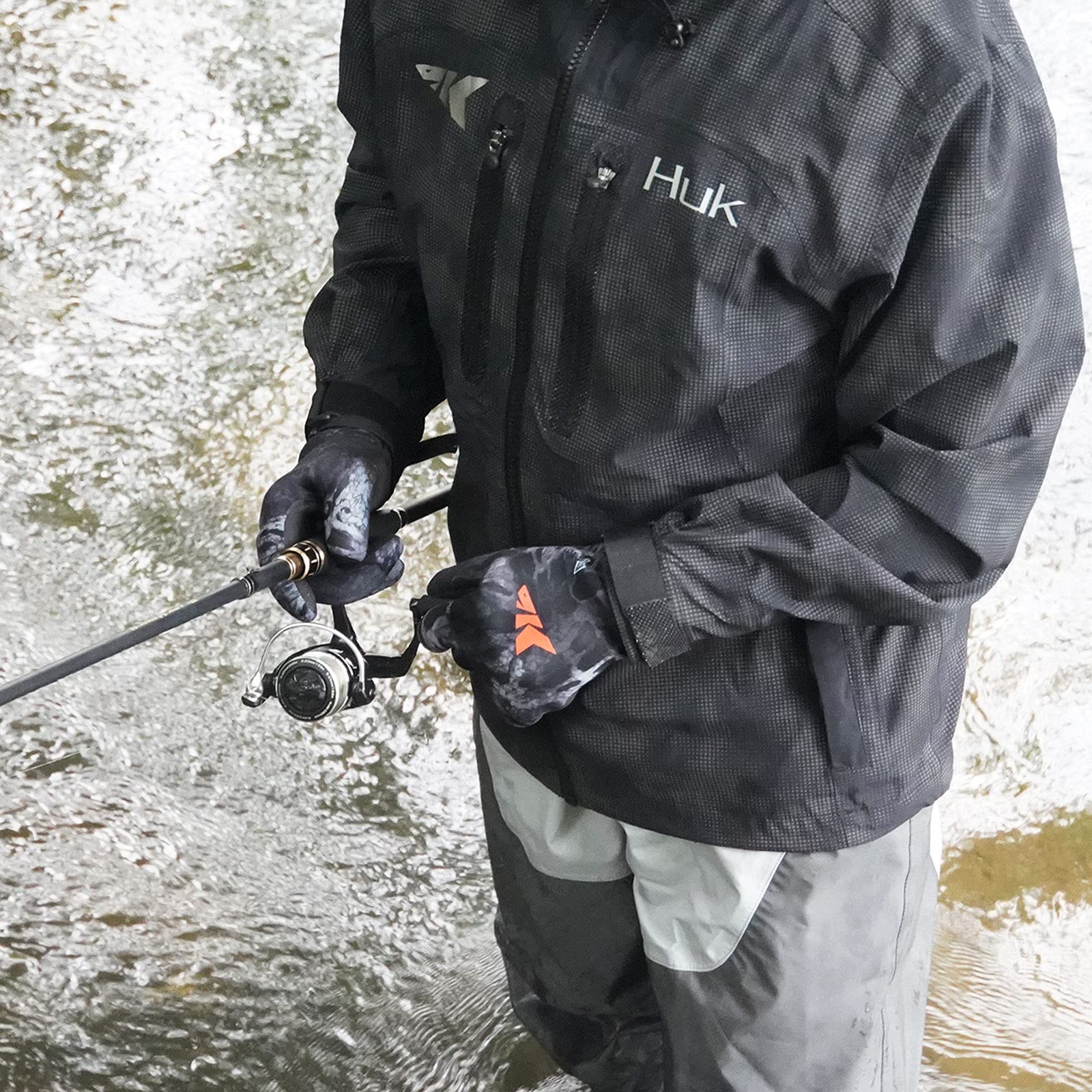 KastKing IceRiver gloves sized 2XL fit men and women for winter adventures