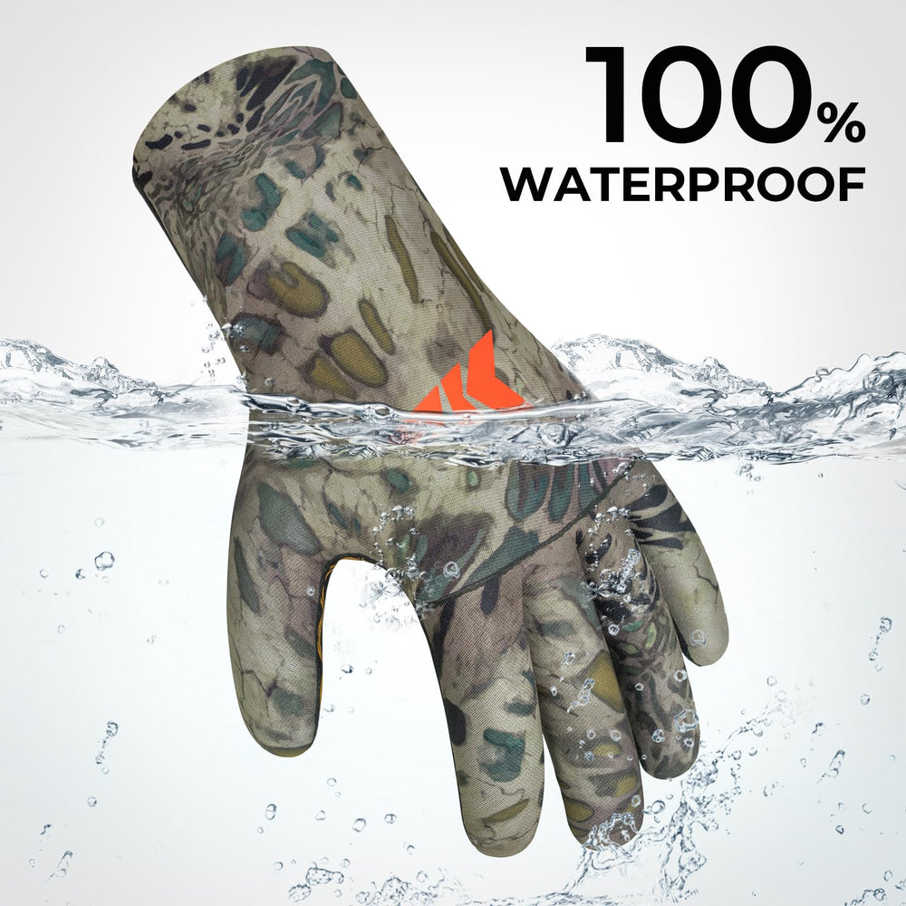 KastKing IceRiver gloves embossed palm demonstrating improved grip.