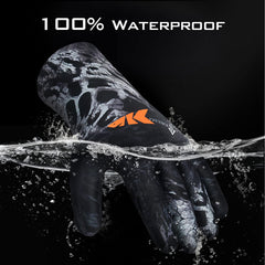 KastKing IceRiver gloves fleece-lined interior for added warmth in icy conditions