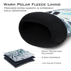 KastKing IceRiver fleece lining adds cozy warmth for outdoor use
