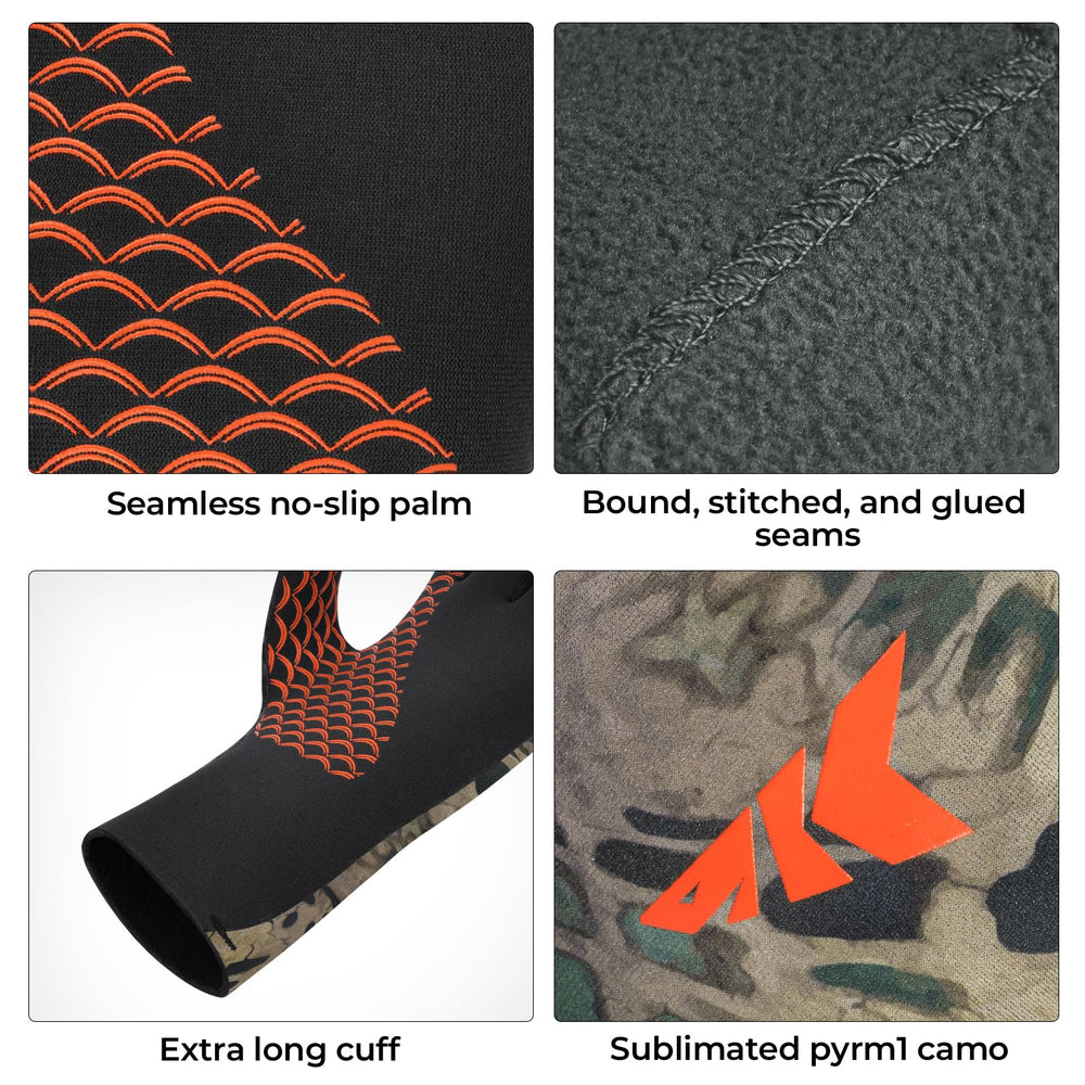 KastKing IceRiver Prym1 Camo design adds rugged winter style.